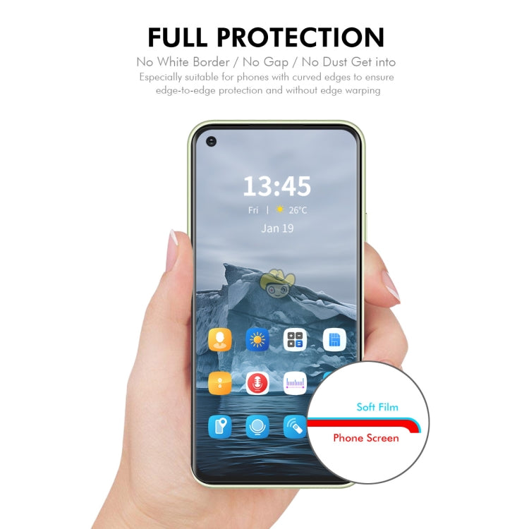 For OPPO K9x 10pcs ENKAY Hat-Prince Full Glue Coverage Soft Explosion-proof Hydrogel Film - Others by ENKAY | Online Shopping UK | buy2fix