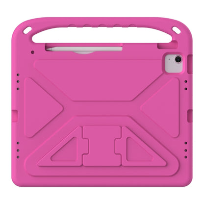 For iPad Air 13 2025 / 2024 Handle EVA Shockproof Tablet Case with Holder(RoseRed) - iPad Air 13 2025 / 2024 Cases by buy2fix | Online Shopping UK | buy2fix