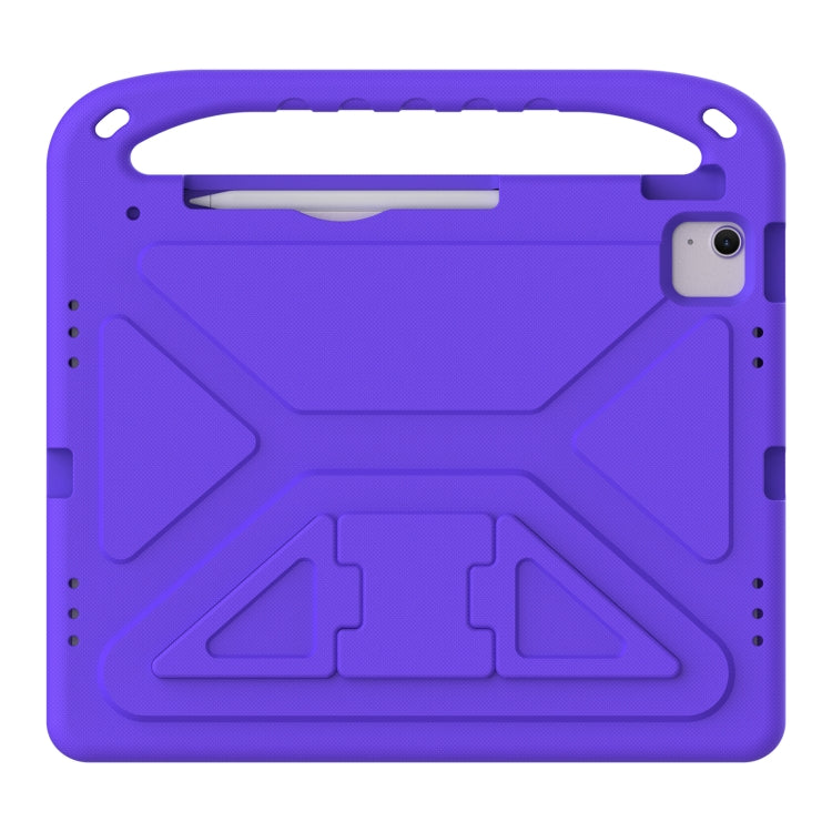 For iPad Air 13 2025 / 2024 Handle EVA Shockproof Tablet Case with Holder(Purple) - iPad Air 13 2025 / 2024 Cases by buy2fix | Online Shopping UK | buy2fix