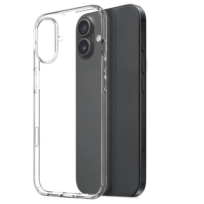 For iPhone 17 NORTHJO 2 in 1 TPU Phone Case Screen Protector Tempered Glass Film(Clear) - iPhone 17 Cases by NORTHJO | Online Shopping UK | buy2fix