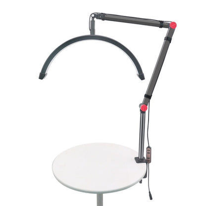 HD-M3X Pro 16 inch Adjustable Brightness Beauty Light Half Moon Light Eyelash Tech Lamp, Plug:UK Plug(White) by buy2fix