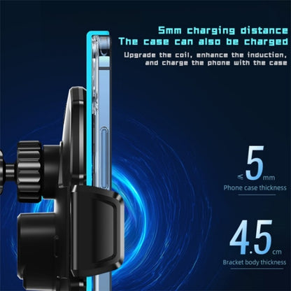 SD11 Car Mount Air Vent Phone Holder 15W Fast Charging Car Wireless Charger - Wireless Charger Holders by buy2fix | Online Shopping UK | buy2fix