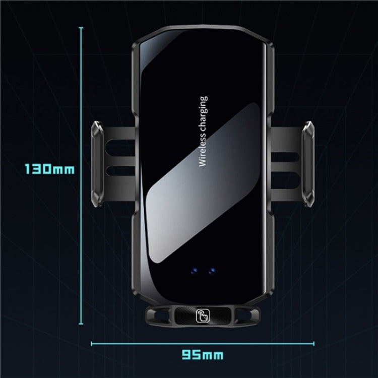 SD11 Car Mount Air Vent Phone Holder 15W Fast Charging Car Wireless Charger - Wireless Charger Holders by buy2fix | Online Shopping UK | buy2fix