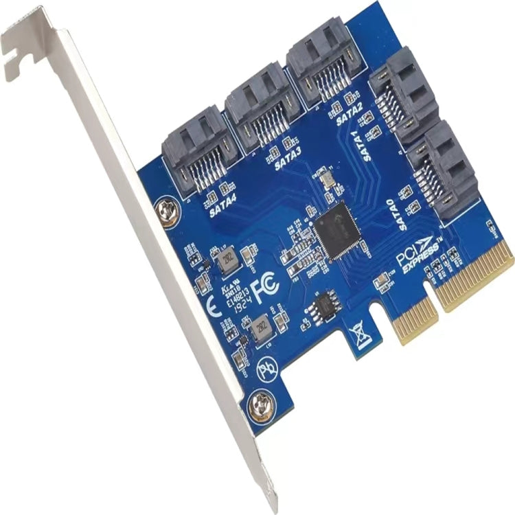 PCIE 3.0-4X to 5 x SATA Controller Card by buy2fix