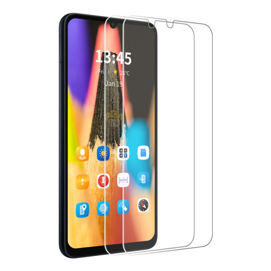 For Galaxy A06 4G 2pcs ENKAY 9H Big Arc Edge High Aluminum-silicon Tempered Glass Film