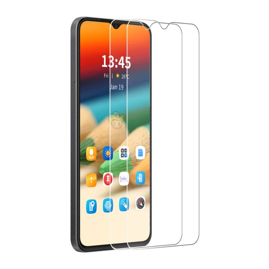 For Galaxy A26 5G 2pcs ENKAY 9H Big Arc Edge High Aluminum-silicon Tempered Glass Film