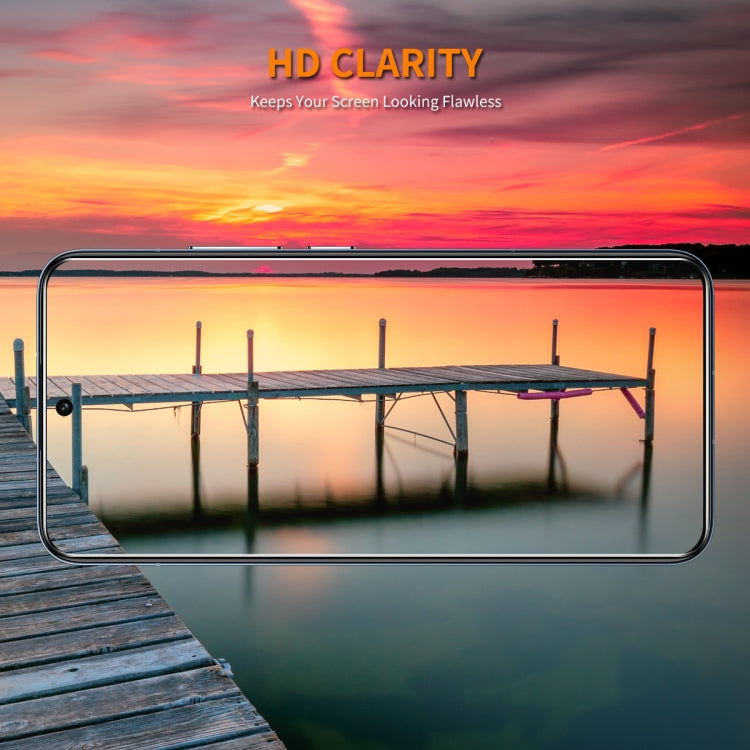 For Motorola Moto G Play 2024 2pcs ENKAY 9H Big Arc Edge High Aluminum-silicon Tempered Glass Film by ENKAY