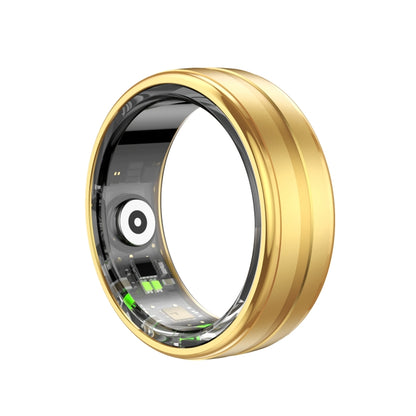 R06 SIZE 9 Smart Ring, Support Heart Rate / Blood Oxygen / Sleep Monitoring / Multiple Sports Modes(Gold) by buy2fix