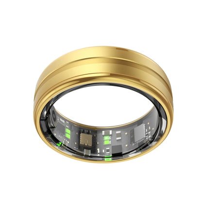 R06 SIZE 10 Smart Ring, Support Heart Rate / Blood Oxygen / Sleep Monitoring / Multiple Sports Modes(Gold) by buy2fix