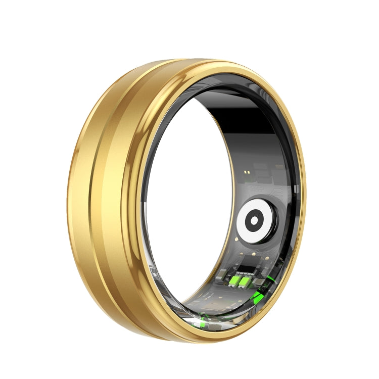 R06 SIZE 11 Smart Ring, Support Heart Rate / Blood Oxygen / Sleep Monitoring / Multiple Sports Modes(Gold) by buy2fix