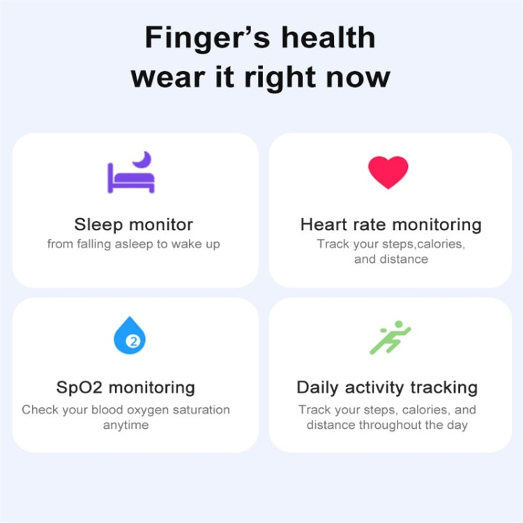 R06 SIZE 12 Smart Ring, Support Heart Rate / Blood Oxygen / Sleep Monitoring / Multiple Sports Modes(Gold) by buy2fix