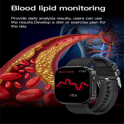 N18 2.01 inch Color Screen Smart Watch,Support Bluetooth Call / Health Monitoring(Black) by buy2fix