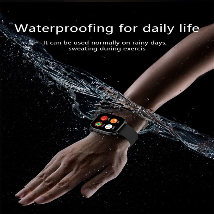 N18 2.01 inch Color Screen Smart Watch,Support Bluetooth Call / Health Monitoring(Black) by buy2fix