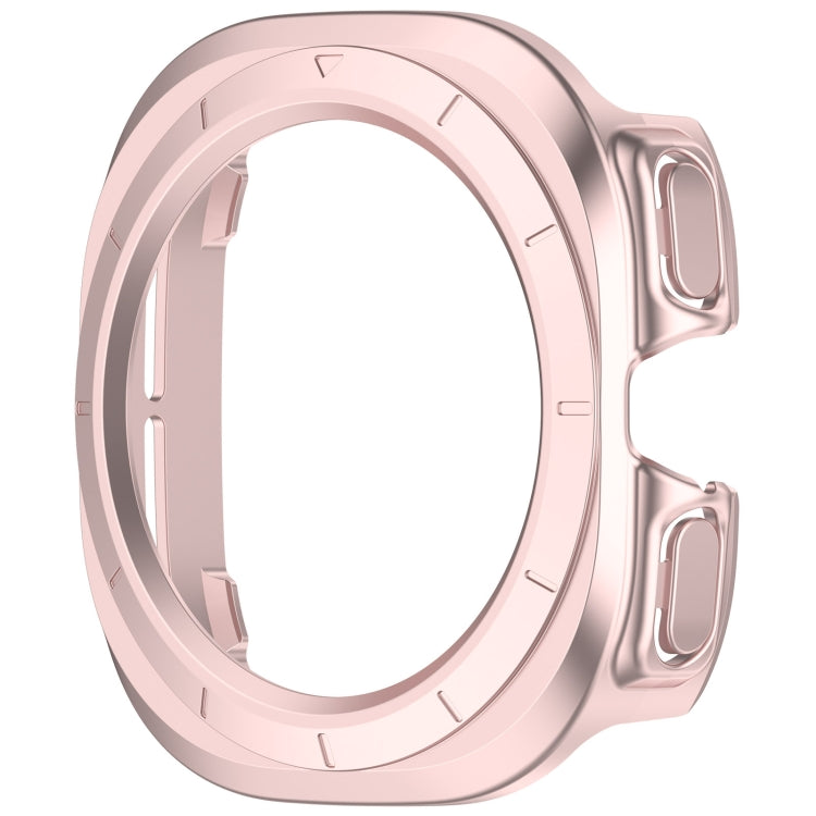 For Samsung Galaxy Watch Ultra 47mm / Ultra 2025 Half Coverage Hollowed PC Watch Protective Cover(Pink) - Watch Cases by buy2fix | Online Shopping UK | buy2fix