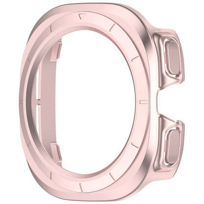 For Samsung Galaxy Watch Ultra 47mm / Ultra 2025 Half Coverage Hollowed PC Watch Protective Cover(Pink) - Watch Cases by buy2fix | Online Shopping UK | buy2fix