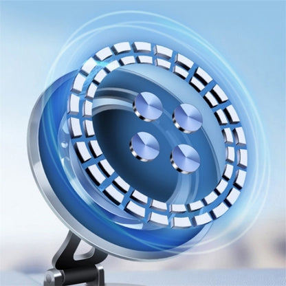 G168 Rotatable Cellphone Stand Car Dashboard Windshield Magnetic Phone Holder(Grey) by buy2fix