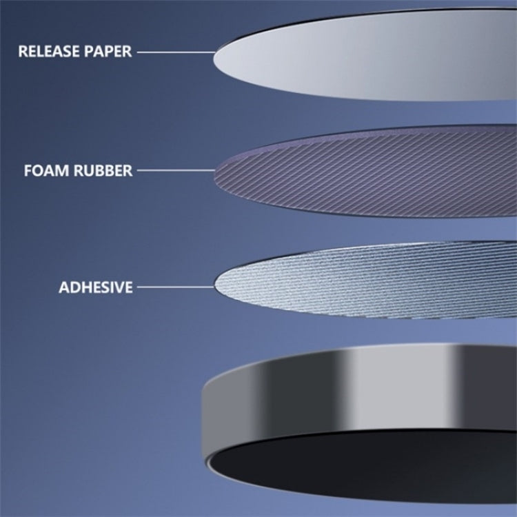 G168 Rotatable Cellphone Stand Car Dashboard Windshield Magnetic Phone Holder(Silver) by buy2fix