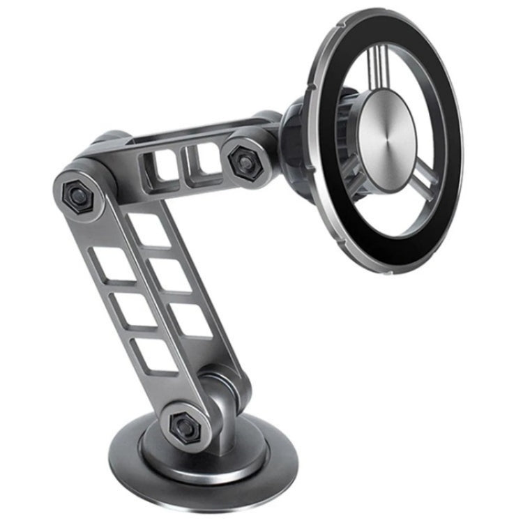 G198 Adjustable Robotic Arm Cellphone Stand Car Dashboard Windshield Magnetic Phone Holder(Grey) by buy2fix