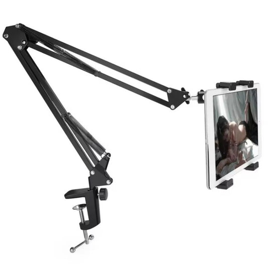 XWJ005 Adjustable Desk Clamp Bracket 360 Degrees Rotatable Tablet Phone Holder - Lazy Bracket by buy2fix | Online Shopping UK | buy2fix
