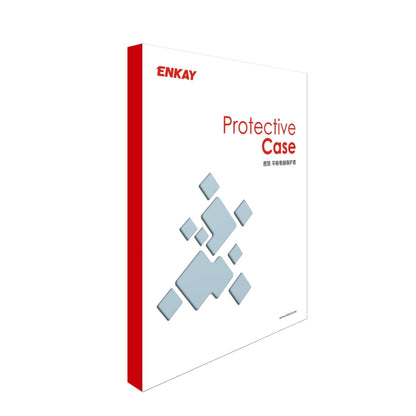 For iPad Pro 11 2024 ENKAY 360 Rotation PMMA Leather Smart Tablet Case with Pen Slot(Grey) - iPad Pro 11 2024 Cases by ENKAY | Online Shopping UK | buy2fix