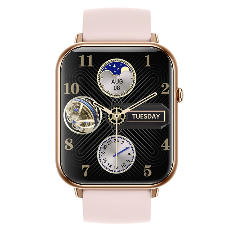 Q19 Max 2.1 inch HD Screen Waterproof Sports Business Smart Watch(Pink) by buy2fix