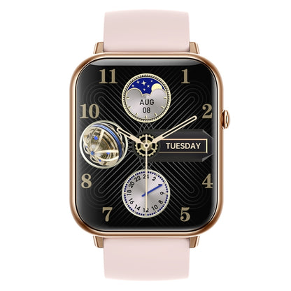 Q19 Max 2.1 inch HD Screen Waterproof Sports Business Smart Watch(Pink) by buy2fix