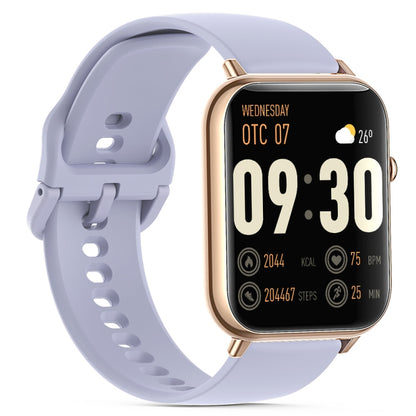 Q19 Max 2.1 inch HD Screen Waterproof Sports Business Smart Watch(Purple) by buy2fix