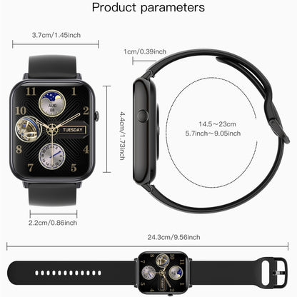 Q19 Max 2.1 inch HD Screen Waterproof Sports Business Smart Watch(Purple) by buy2fix