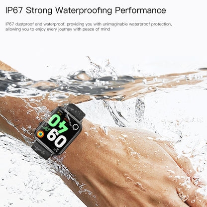Q19 Max 2.1 inch HD Screen Waterproof Sports Business Smart Watch(Black) by buy2fix