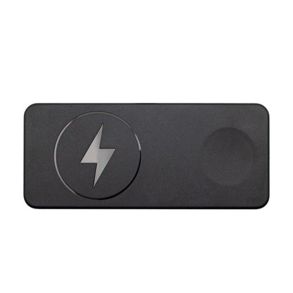 2-in-1 Multifunctional Magnetic Wireless Charging Base(Black) by buy2fix