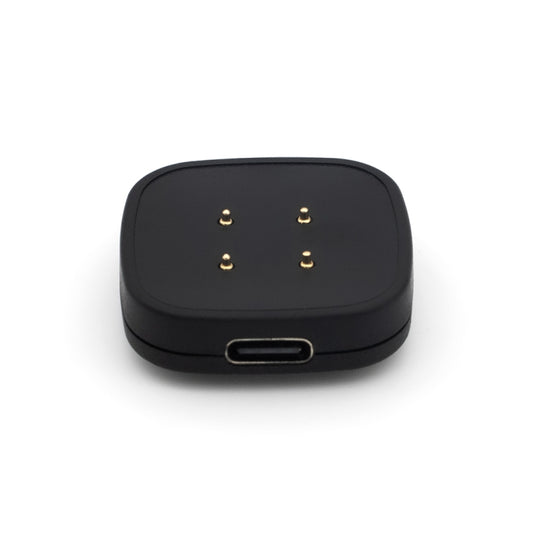 For Fitbit Sense 2 Portable Detachable USB-C / Type-C Interface Smart Watch Magnetic Charger(Black) - Charger by buy2fix | Online Shopping UK | buy2fix