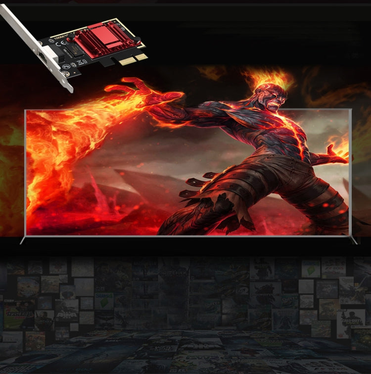 2.5G Gigabit Network Card Esports Diskless Network Card Support ROS,ESXi Diskless PXE Boot by buy2fix