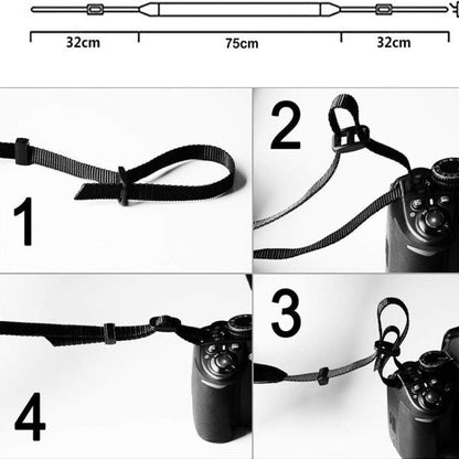 Camera Strap Canvas Neck Shoulder Strap with Quick Release Buckles for DSLR / SLR Camera - Camera Strap by buy2fix | Online Shopping UK | buy2fix