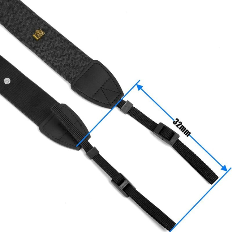Camera Strap Canvas Neck Shoulder Strap with Quick Release Buckles for DSLR / SLR Camera - Camera Strap by buy2fix | Online Shopping UK | buy2fix