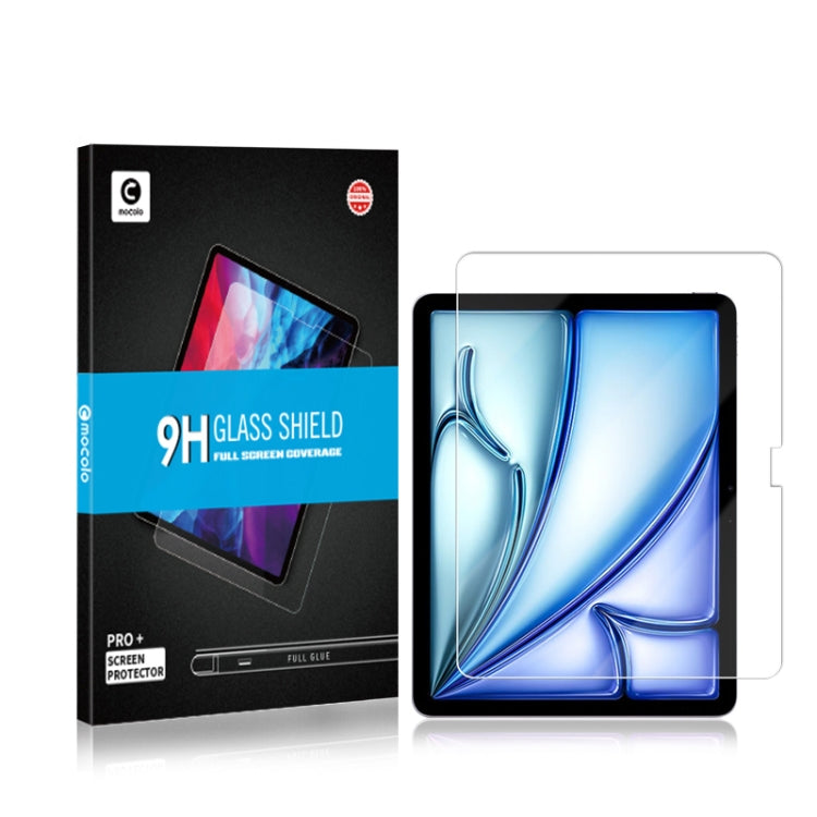 For iPad Air 11 2025 / 2024 mocolo 2.5D Full Cover Tempered Glass Film - iPad Air 11 2025 / 2024 Tempered Glass by mocolo | Online Shopping UK | buy2fix