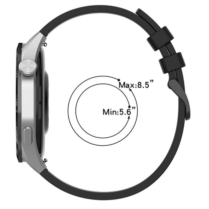 For Amazfit GTS 2 Mini 20mm Two-Color Sports Silicone Watch Band(Black+Grey) - Watch Bands by buy2fix | Online Shopping UK | buy2fix