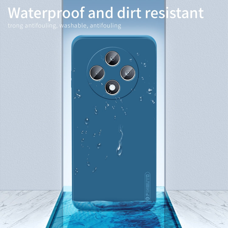 For OPPO Reno12 F PINWUYO Sense Series Liquid Silicone TPU Phone Case(Green) - OPPO Cases by PINWUYO | Online Shopping UK | buy2fix