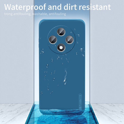 For OPPO Reno12 F PINWUYO Sense Series Liquid Silicone TPU Phone Case(Green) - OPPO Cases by PINWUYO | Online Shopping UK | buy2fix