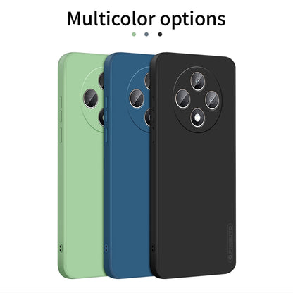 For OPPO Reno12 F PINWUYO Sense Series Liquid Silicone TPU Phone Case(Green) - OPPO Cases by PINWUYO | Online Shopping UK | buy2fix