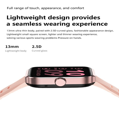 NX22 1.78 inch Color Screen Smart Watch, Support Bluetooth Call / Health Monitoring(Pink) by buy2fix