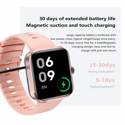 NX22 1.78 inch Color Screen Smart Watch, Support Bluetooth Call / Health Monitoring(Pink) by buy2fix