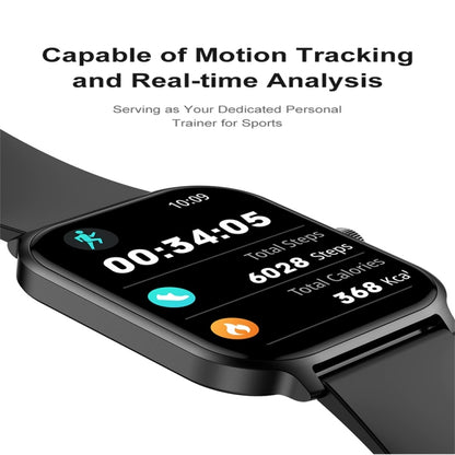 P85 1.93 inch Color Screen Smart Watch, Support Bluetooth Call / Health Monitoring(Black) by buy2fix