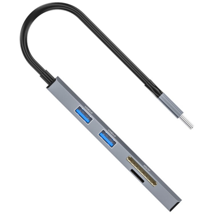 ADS-310C HUB Expansion Converter USB-C / Type-C to 3 x USB 3.0 + 2 x Card Reader Slots by buy2fix