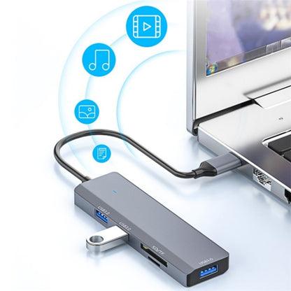 ADS-310C HUB Expansion Converter USB-C / Type-C to 3 x USB 3.0 + 2 x Card Reader Slots by buy2fix