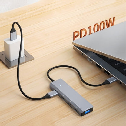 ADS-311C Support PD 100W Fast Charging Converter 5 Port Hub Type-C Hub Adapter by buy2fix