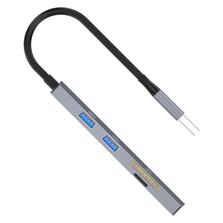 ADS-310A USB Adapter to 3 x USB 3.0 + 2 x Card Reader Slots Multi-Port Hub by buy2fix