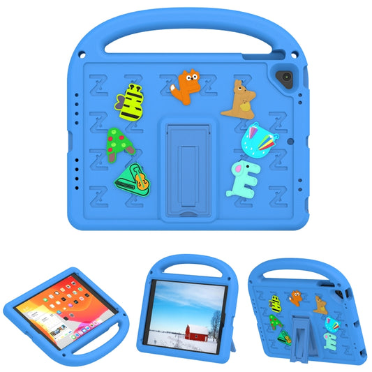 For iPad Air 2 / Air / 9.7 2018 Cartoon Sparrow EVA Shockproof Tablet Case(Blue) - iPad 9.7 (2018) & (2017) Cases by buy2fix | Online Shopping UK | buy2fix