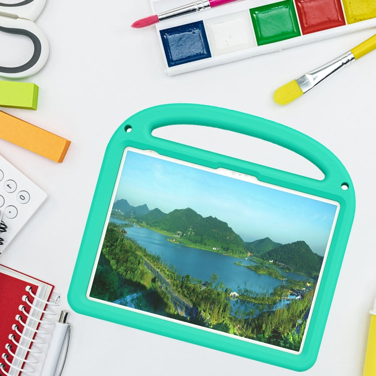 For iPad 2025 / 2022 Cartoon Sparrow EVA Shockproof Tablet Case(Glacier Green) - iPad 2025 / 2022 Cases by buy2fix | Online Shopping UK | buy2fix