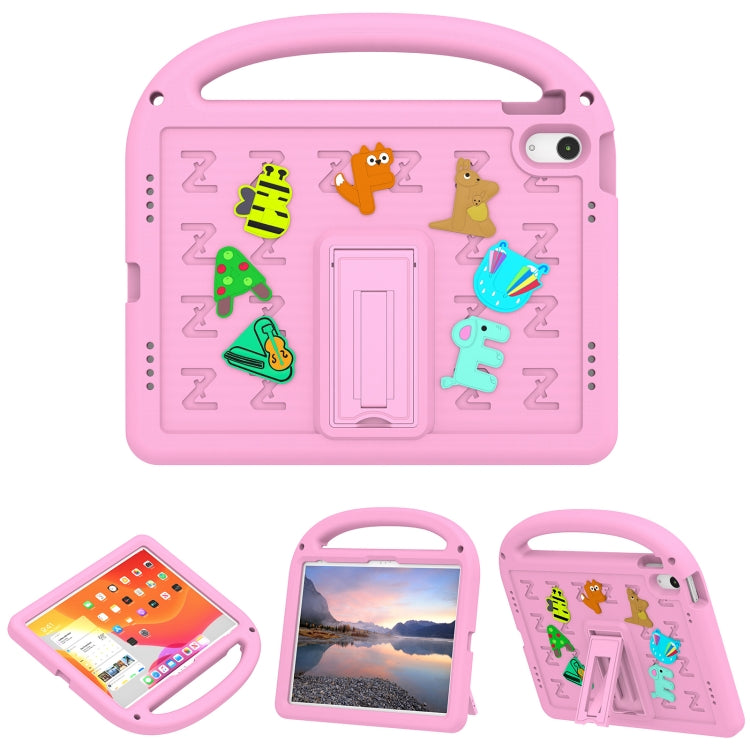 For iPad 2025 / 2022 Cartoon Sparrow EVA Shockproof Tablet Case(Pink) - iPad 2025 / 2022 Cases by buy2fix | Online Shopping UK | buy2fix