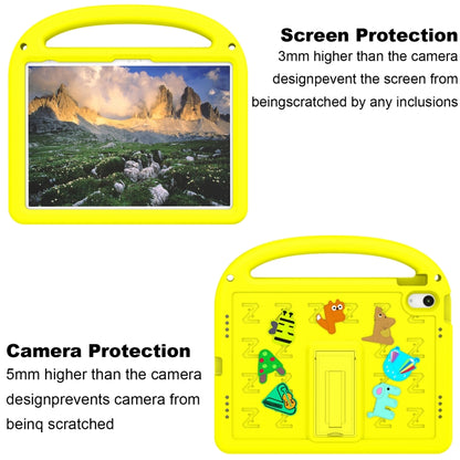 For iPad 2025 / 2022 Cartoon Sparrow EVA Shockproof Tablet Case(Yellow) - iPad 2025 / 2022 Cases by buy2fix | Online Shopping UK | buy2fix